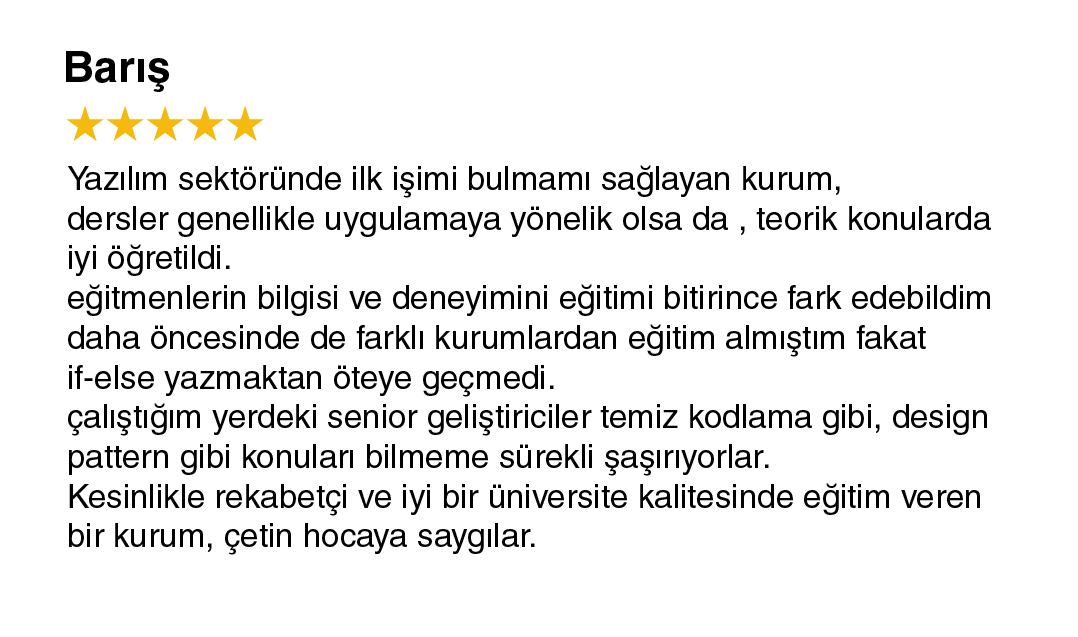 Yorum 1
