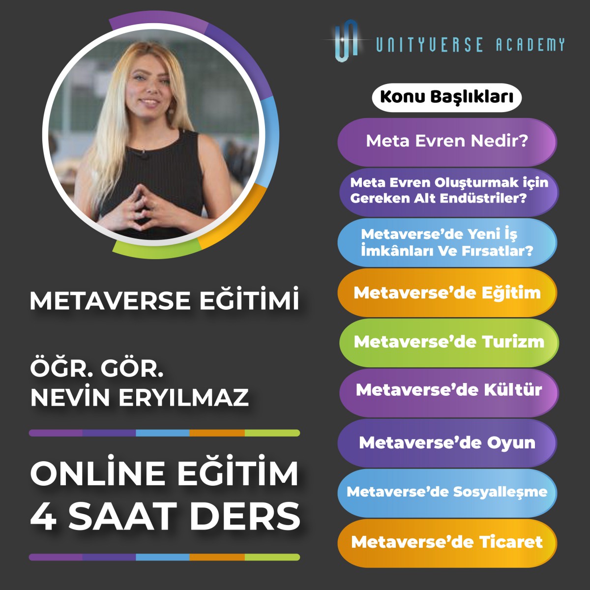 Metaverse Canlı (Online) Eğitimi Metaverse Canlı (Online) Eğitimi