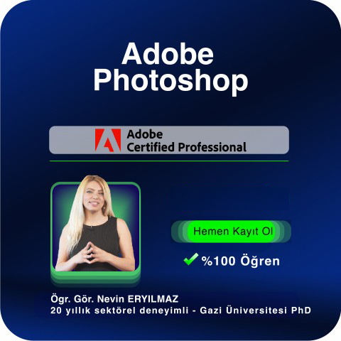 Adobe Photoshop Online(Canlı) Eğitim 1 ay Adobe Photoshop Online(Canlı) Eğitim 1 ay