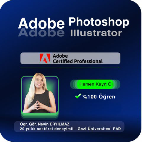 Adobe Photoshop ve Adobe Illustrator Online(Canlı) Eğitim Adobe Photoshop ve Adobe Illustrator Online(Canlı) Eğitim