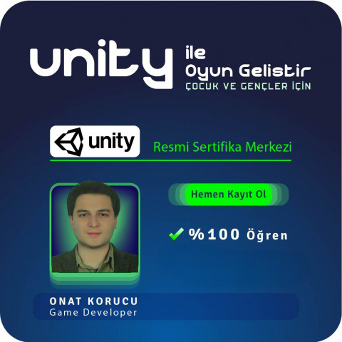 Çocuklar İçin Unity ile Oyun Geliştirme Özel Ders