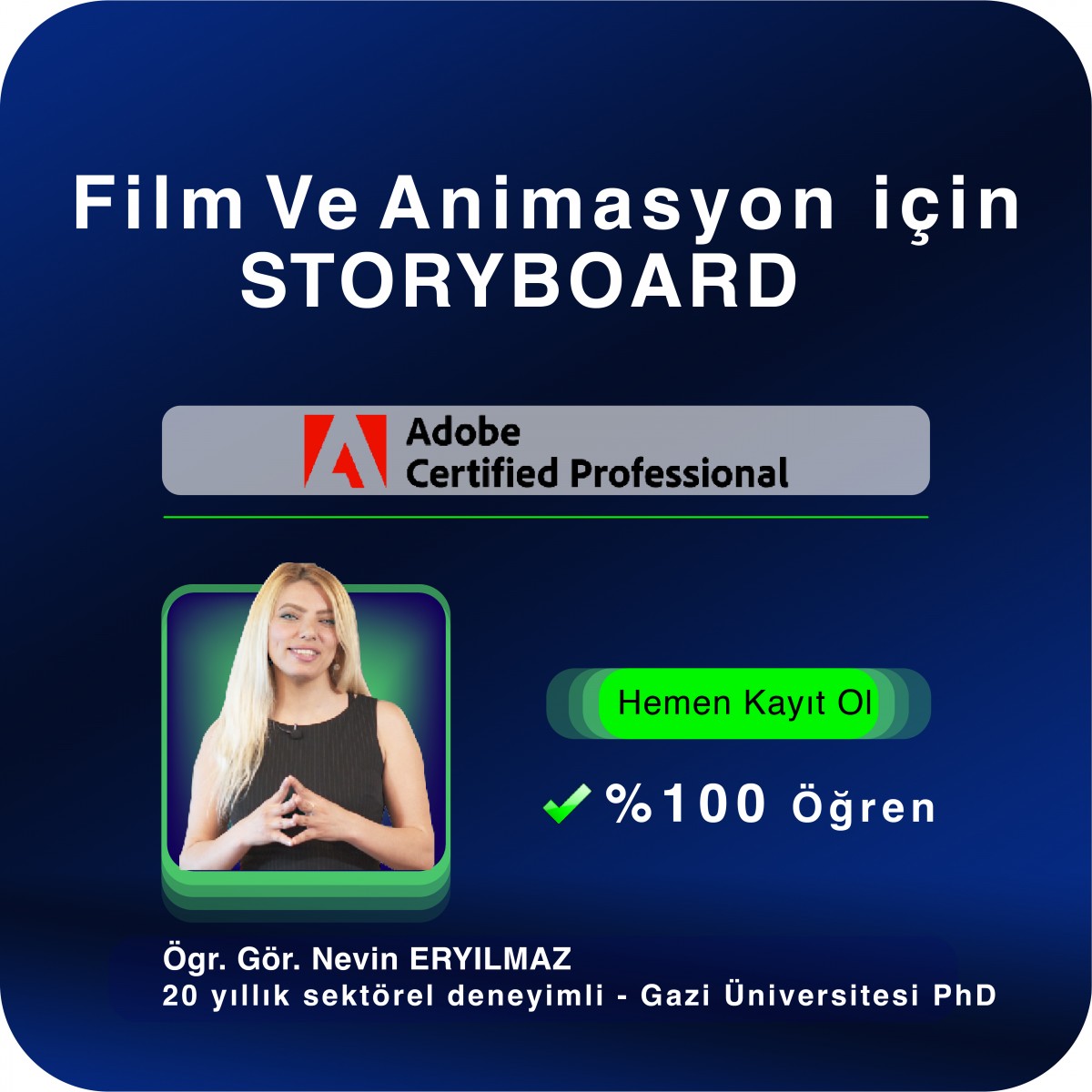 Film ve Animasyon için Storyboard Canlı (Online) Eğitimi