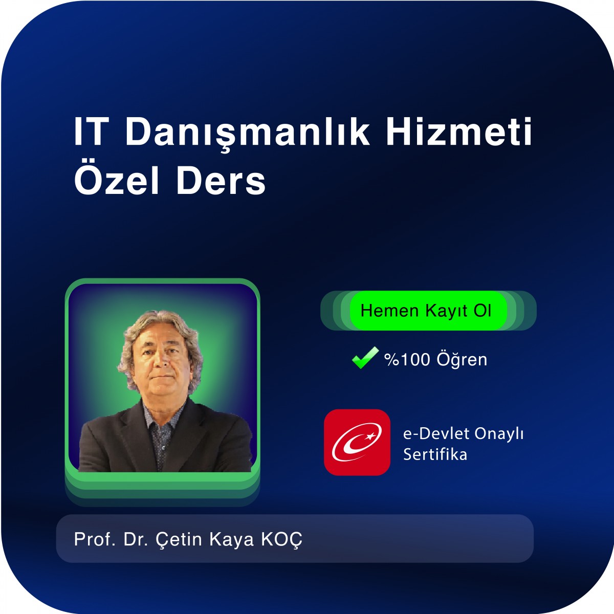 IT Danışmanlık Hizmeti Özel Ders