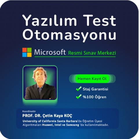 Yazılım Test Otomasyonu Özel Ders Yazılım Test Otomasyonu Özel Ders