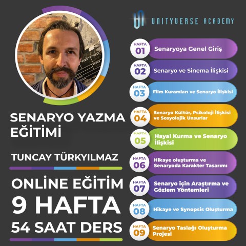 Senaryo Yazma Canlı (Online) Eğitimi Senaryo Yazma Canlı (Online) Eğitimi