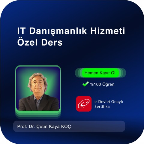 IT Danışmanlık Hizmeti Özel Ders