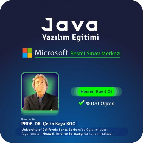 Java Programlama Canlı (Online) Özel Ders