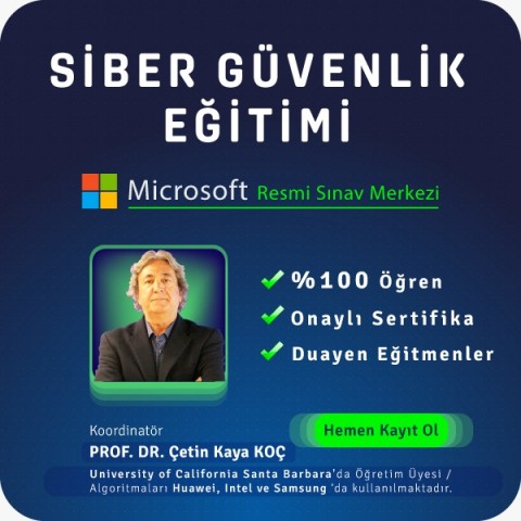 Siber Güvenlik Uzmanlığı ve Etichal Hacking (Yüz Yüze) Eğitimi