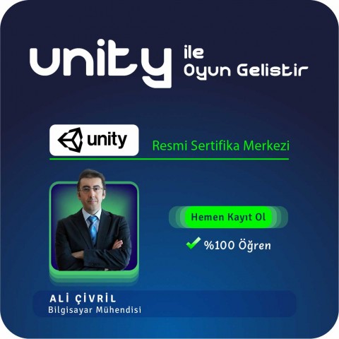 Unity ile Oyun Geliştirme Yüz Yüze Özel Ders