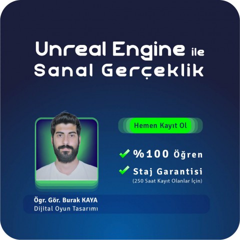 Unreal Engine ile Sanal Gerçeklik Yüz Yüze Eğitim