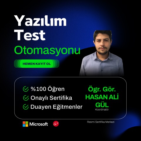 Yazılım Test Otomasyonu Canlı (Online) Eğitimi