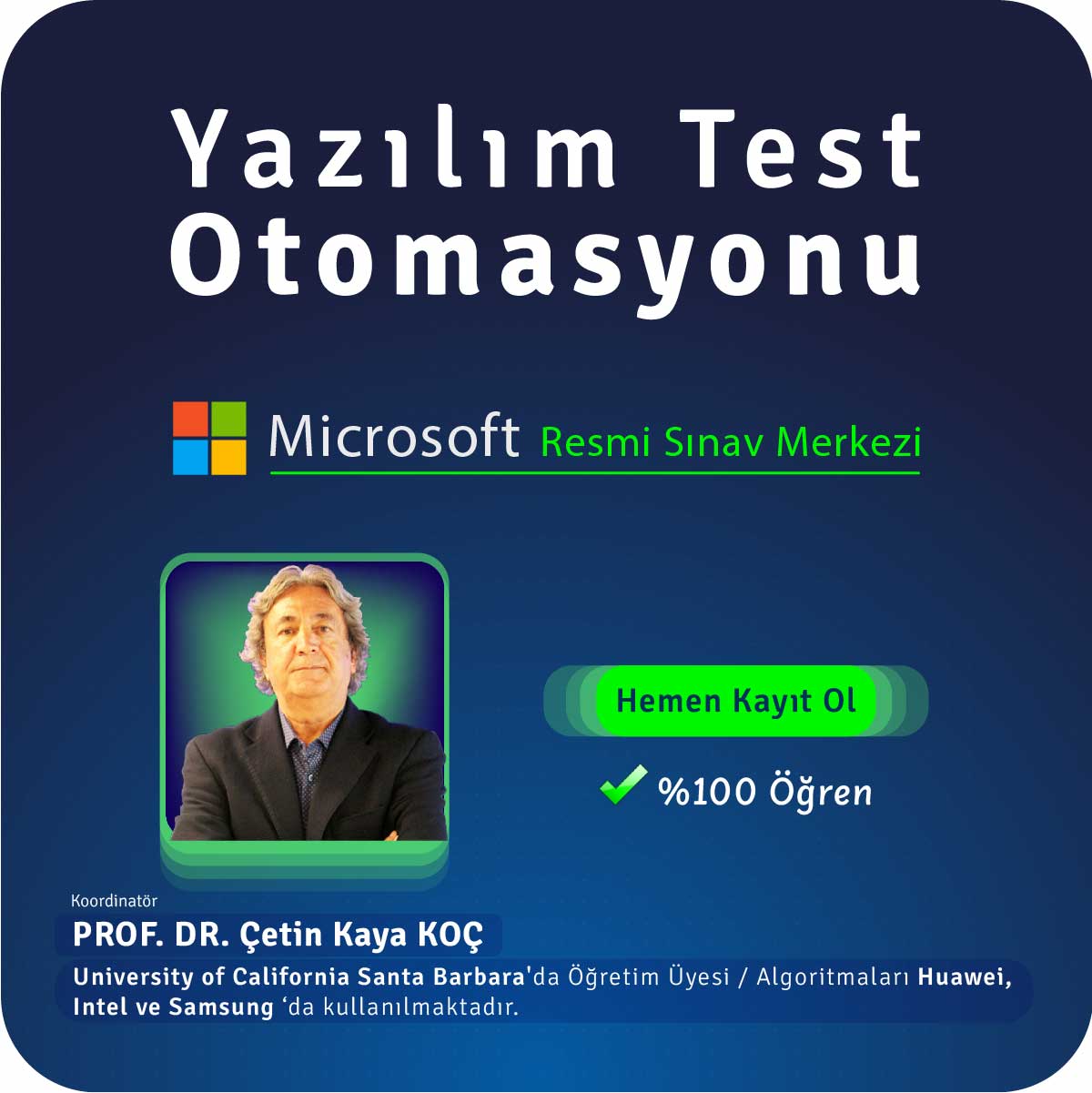 Yazılım Test Otomasyonu Eğitimi Yüz Yüze Özel Ders Yazılım Test Otomasyonu Eğitimi Yüz Yüze Özel Ders