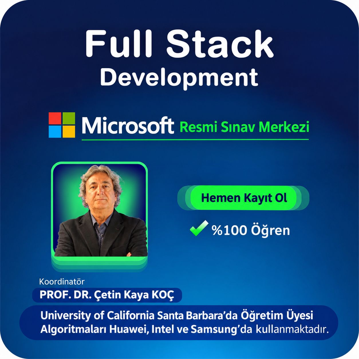 Full Stack Web Geliştirme Kursu – Canlı Online (React & Node.js)
