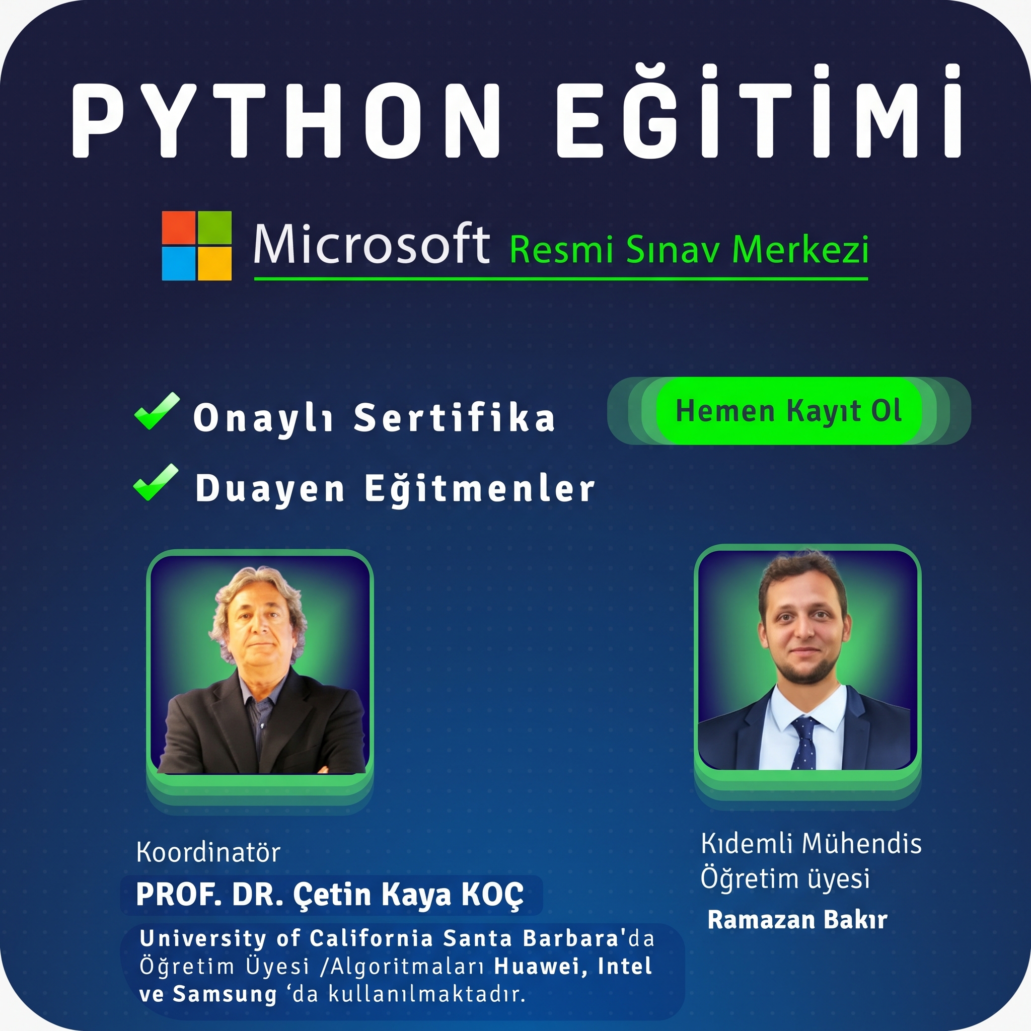 Python Özel Online Ders Eğitimi - 20 SAAT