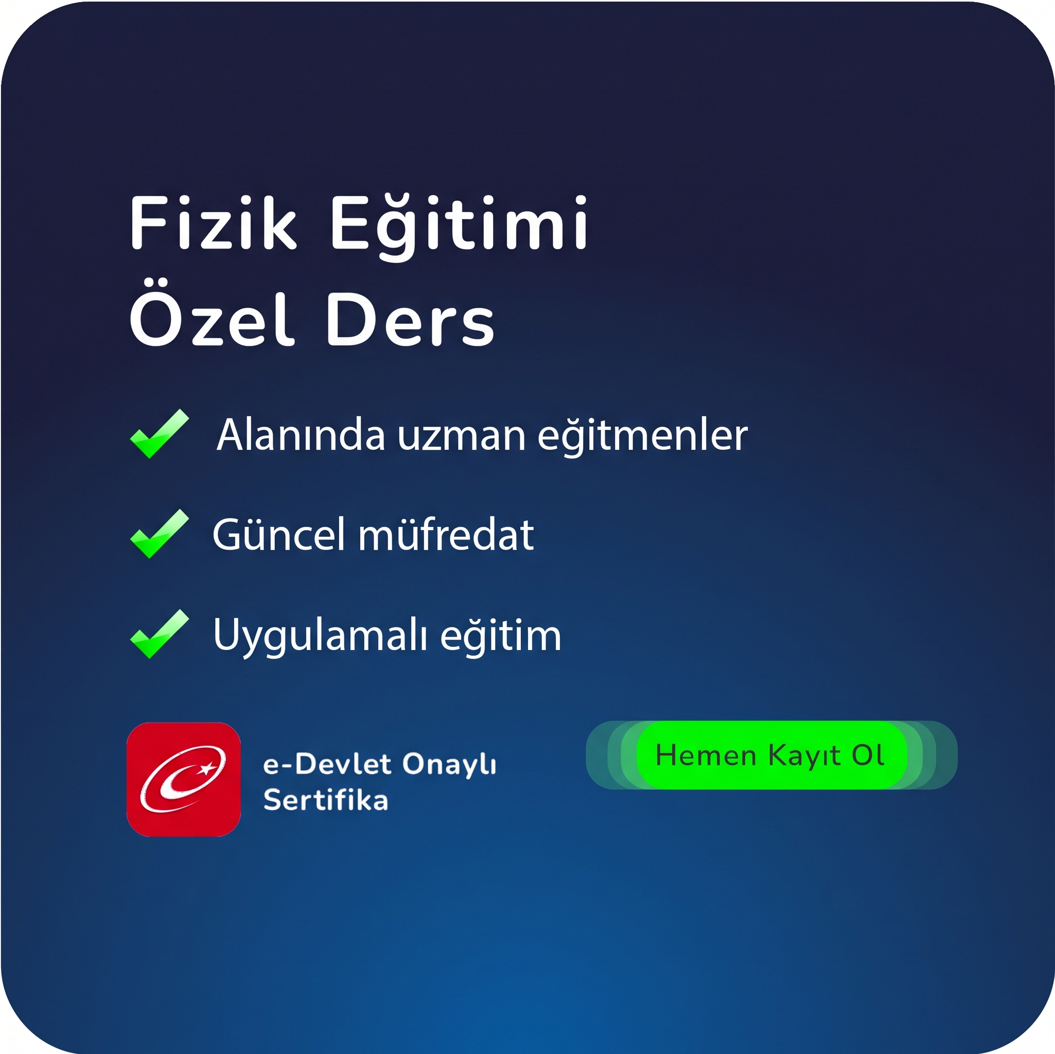 Fizik Eğitimi Özel Ders